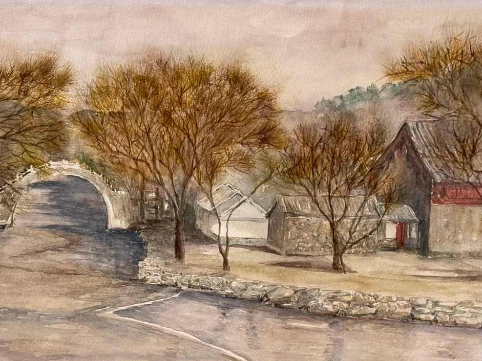 “ Winter in Summer Palace ”, Paper Print