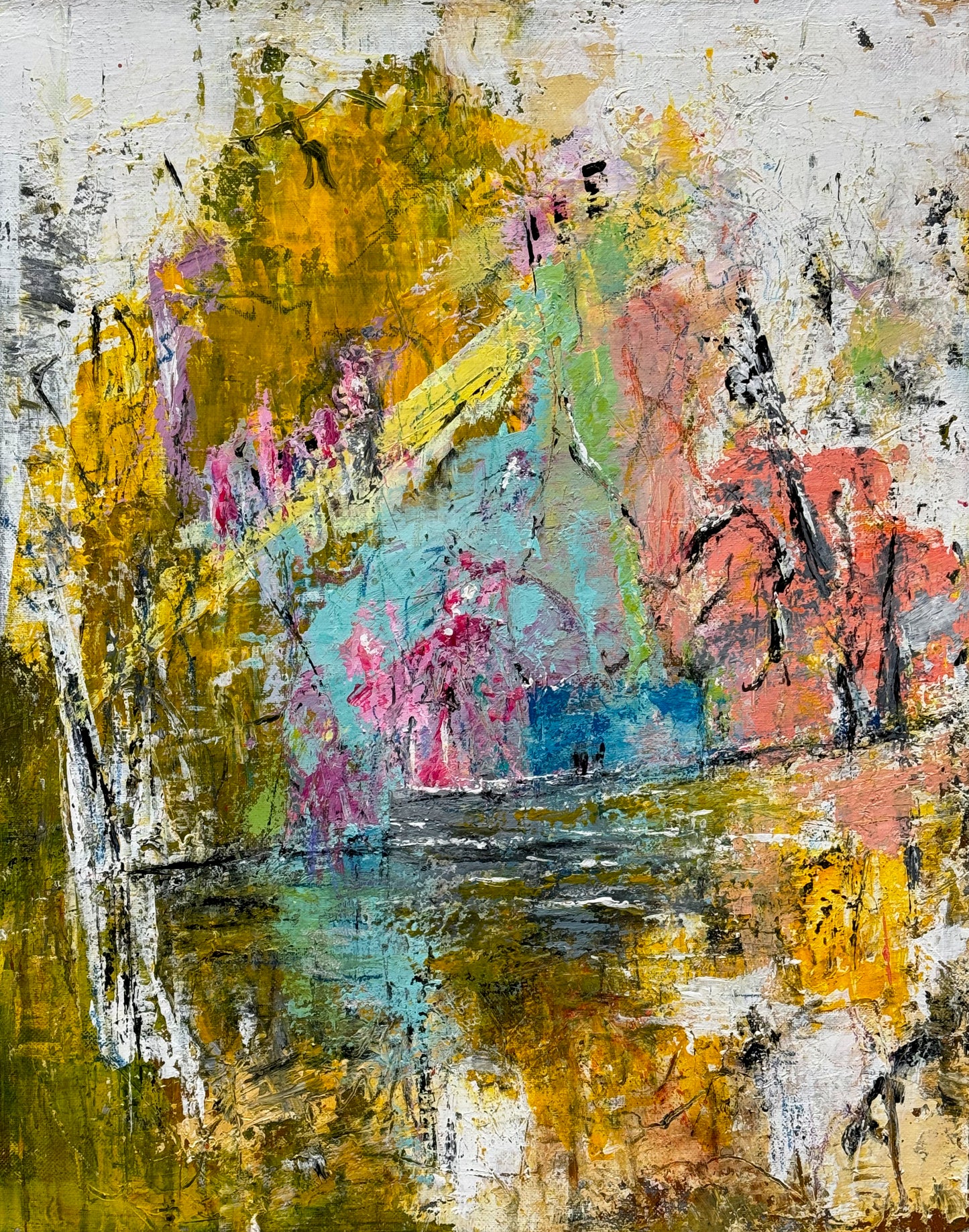 “Winter Joy”, Canvas print