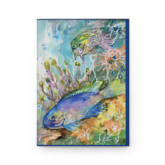Hardcover Journal - “Caribbean Fishes I”