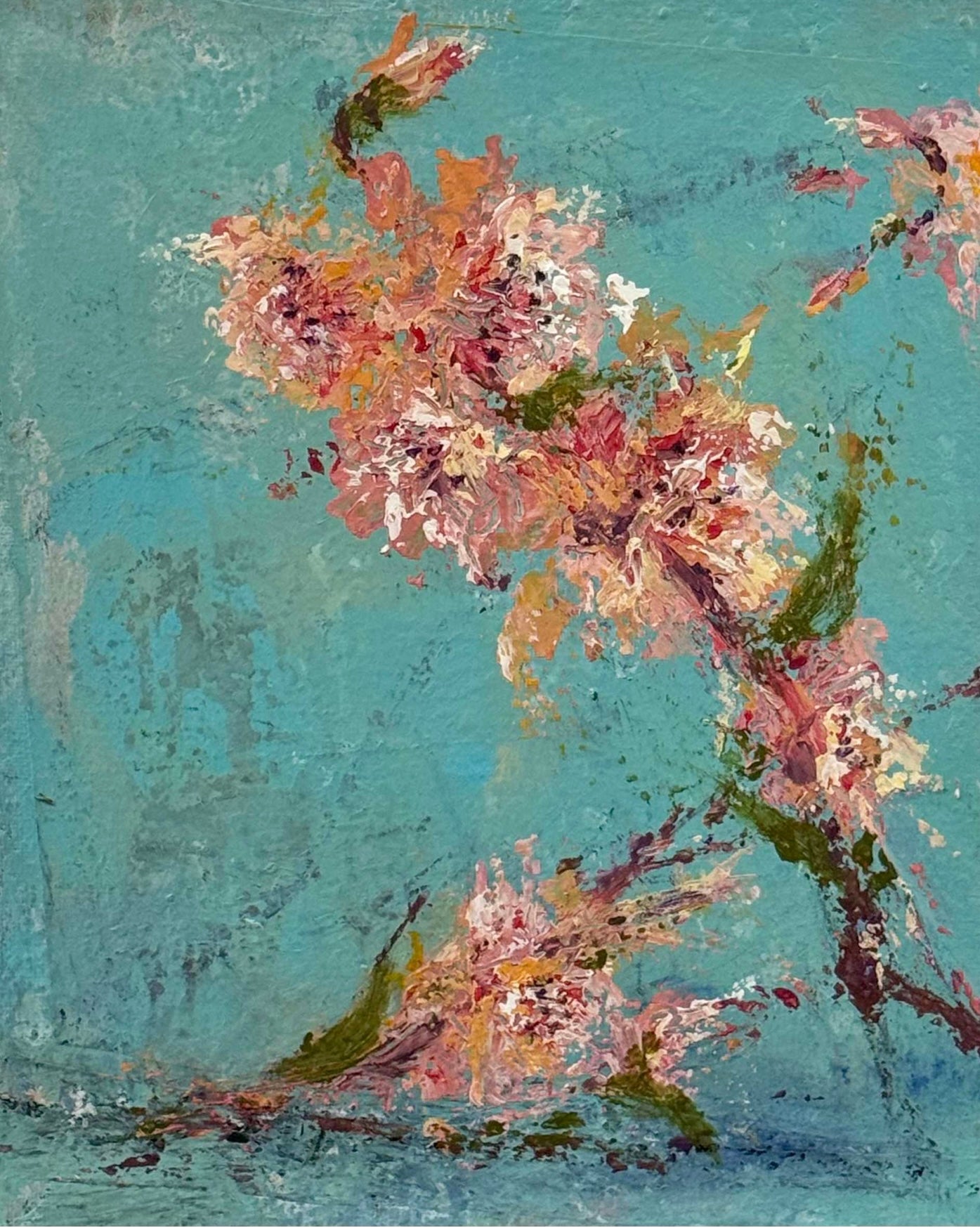 “Peach Blossom”, Original Painting
