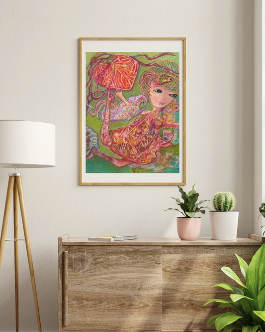 “A Perfect Happiness”, Signed Large Print 16”X20”